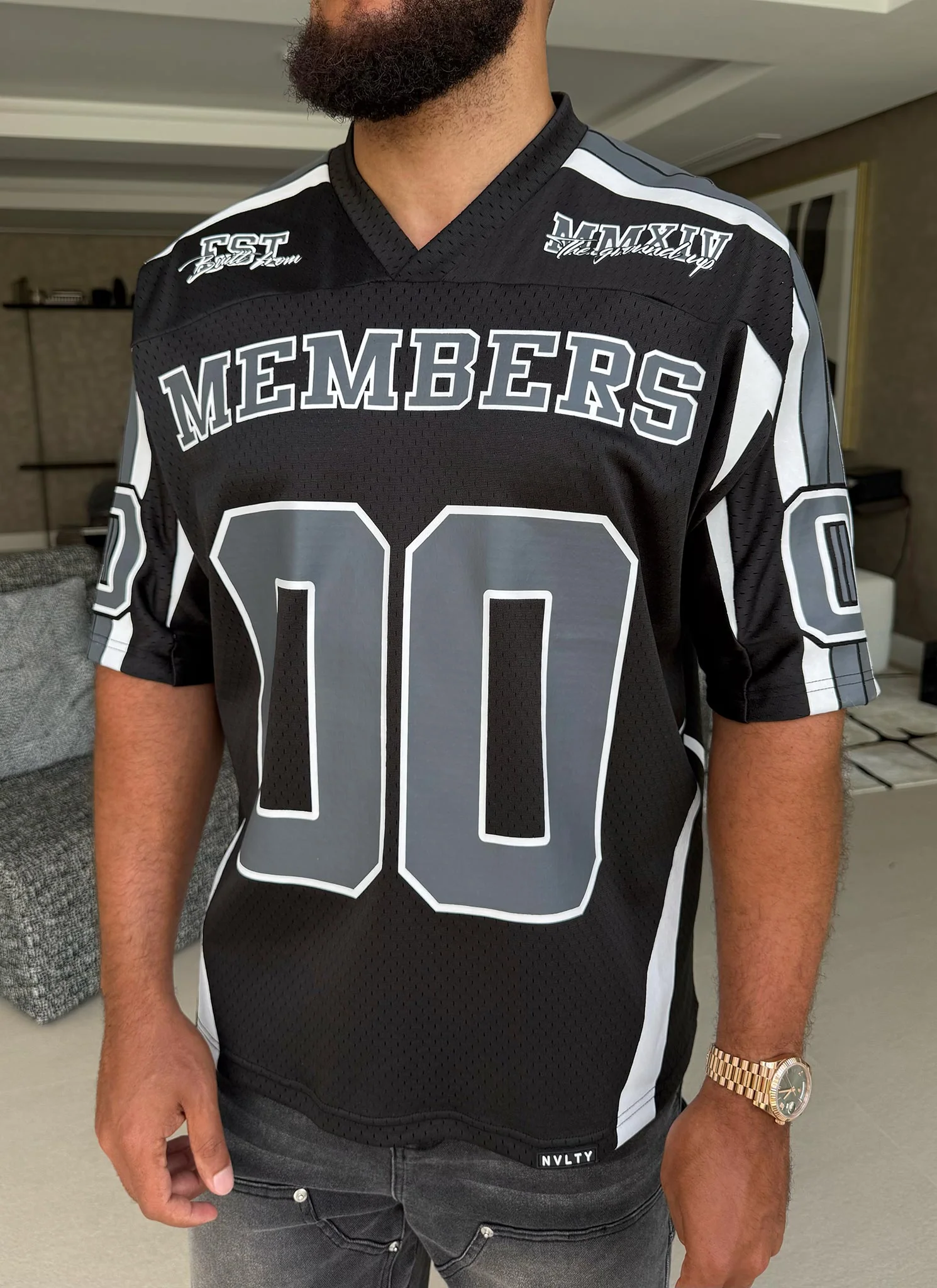 All Star Members Jersey - Black - Image 7
