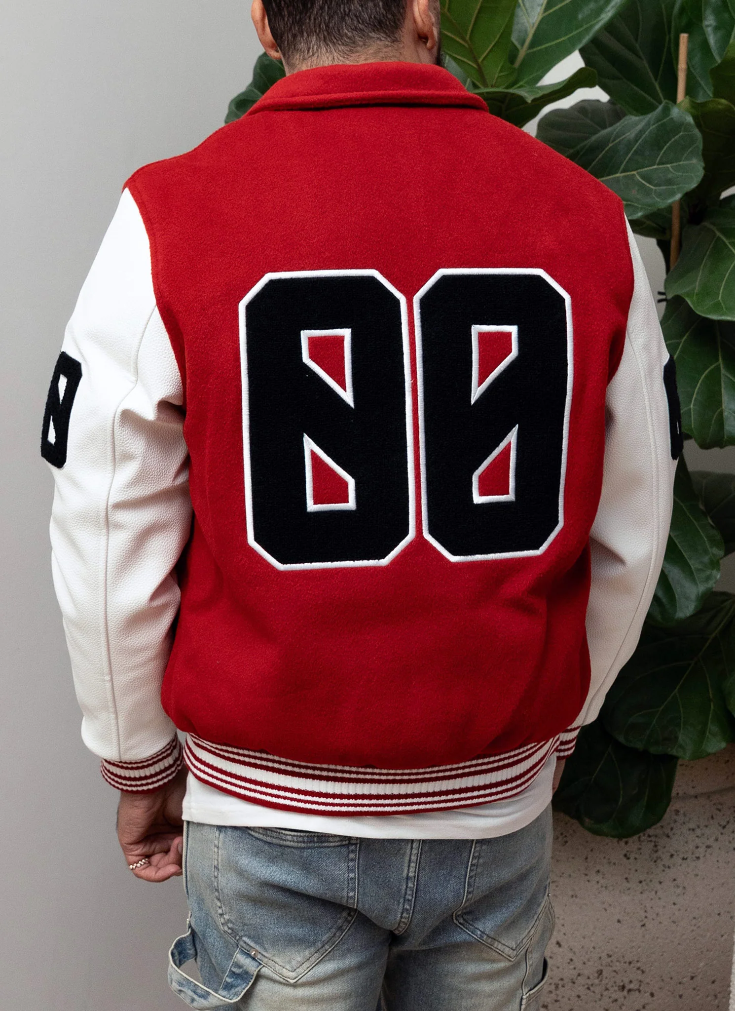 All Star Varsity Jacket - Red - Image 6