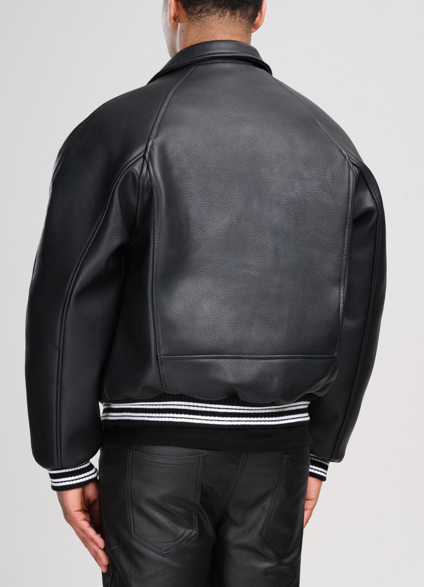 Aviator Jacket - Black - Image 4