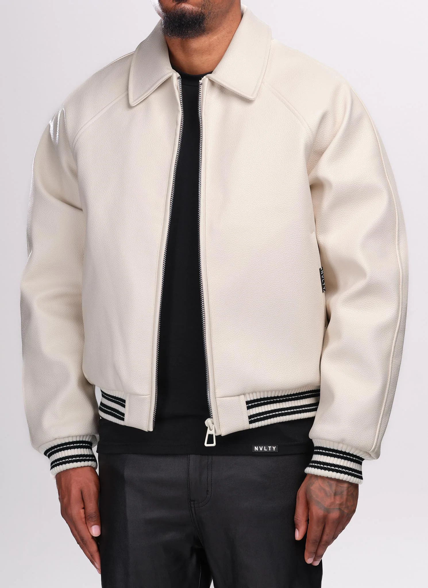 Aviator Jacket - Ivory - Image 2