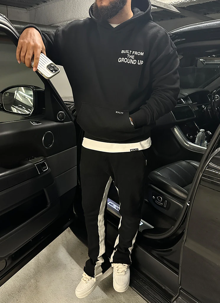 Built From The Ground Up Hoodie - Black - Image 5
