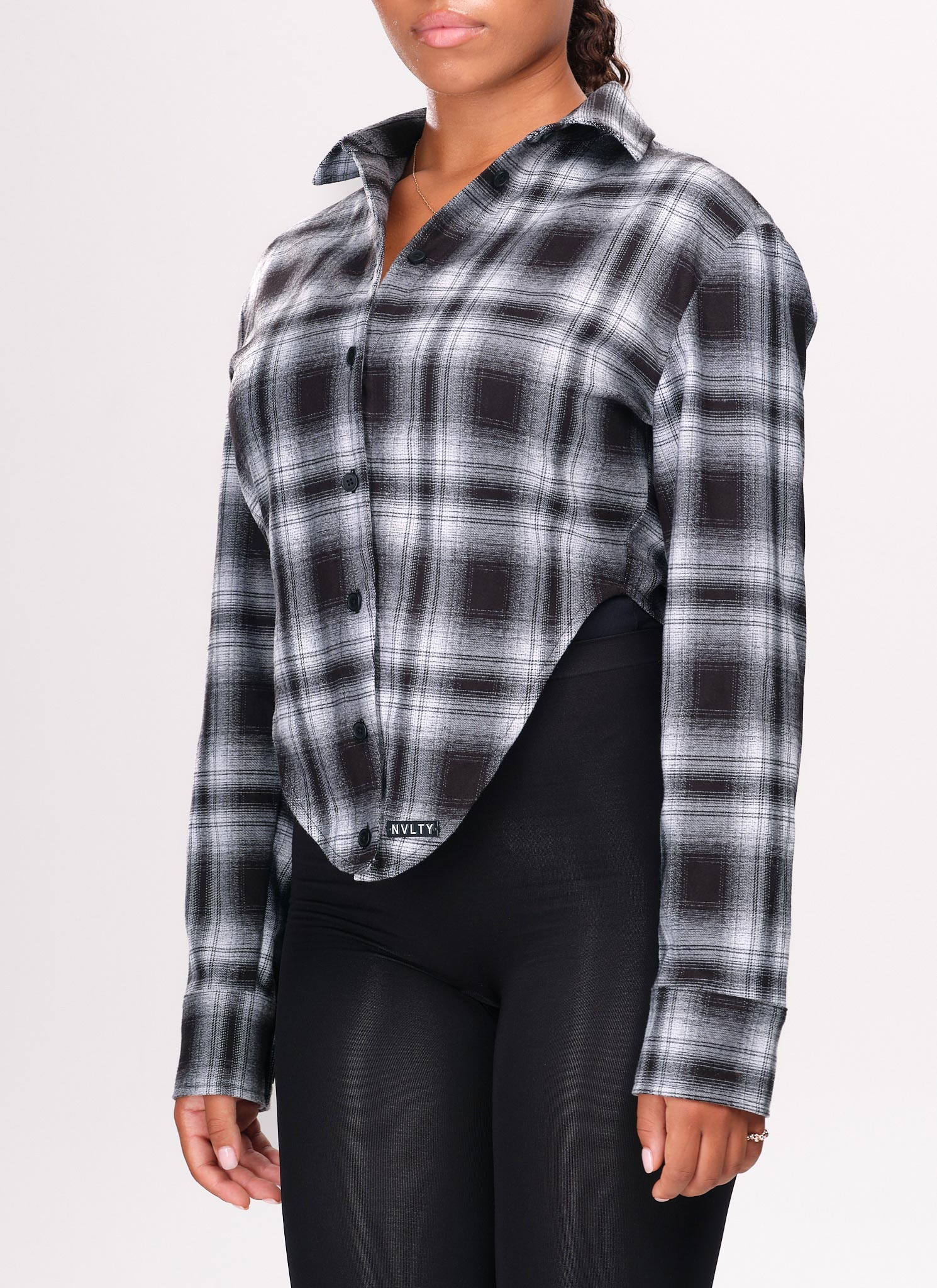 Corset Flannel - Black - Image 5