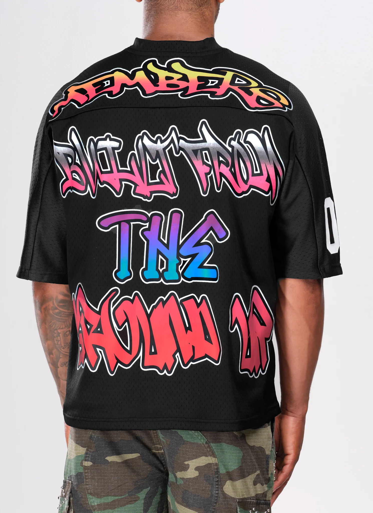Graffiti Members Jersey - Black - Image 2