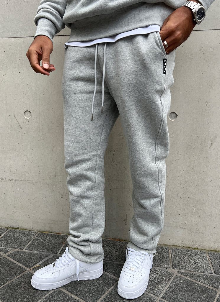 Heavyweight Essential Joggers - Grey - Image 10