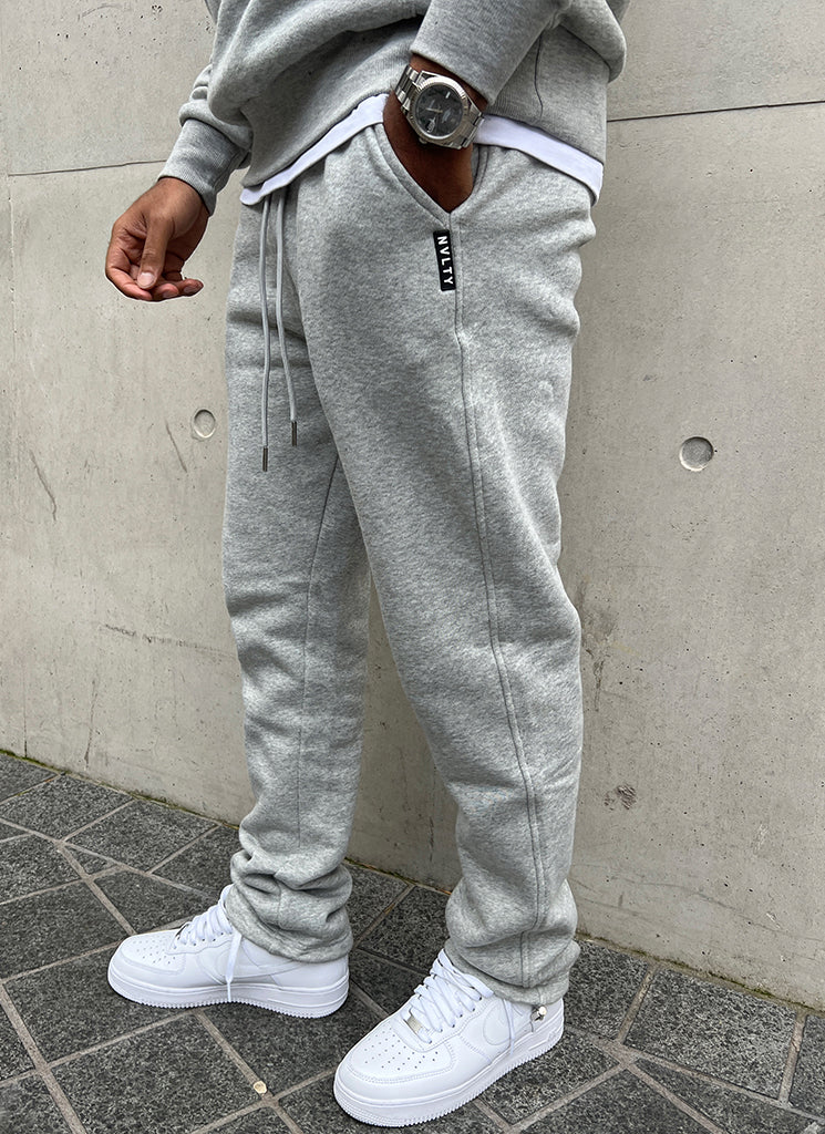 Heavyweight Essential Joggers - Grey - Image 8