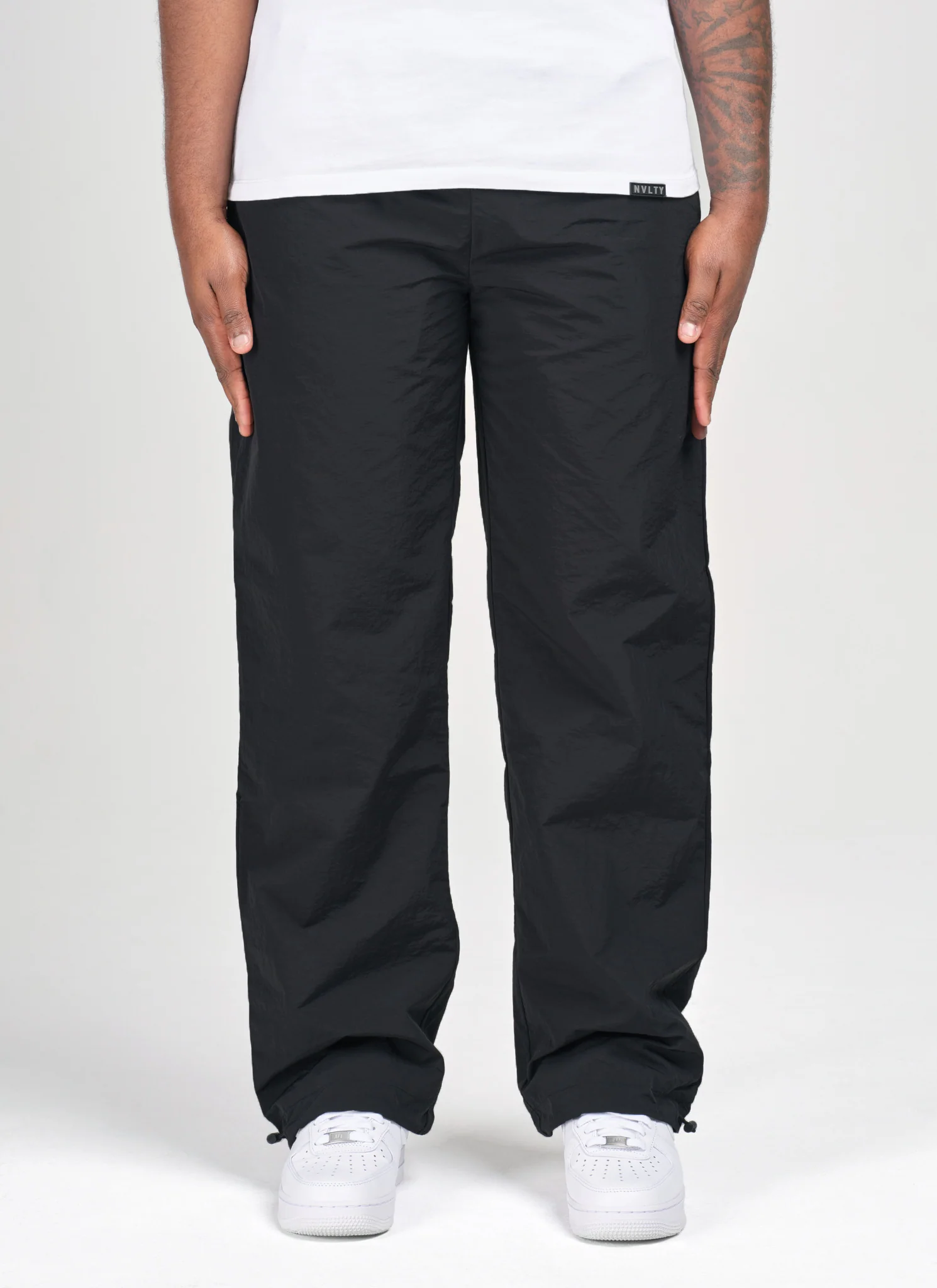 Heavyweight Shell Track Pants - Black