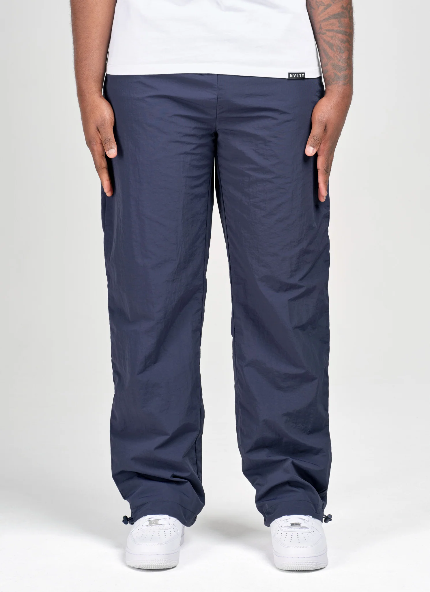 Heavyweight Shell Track Pants - Navy