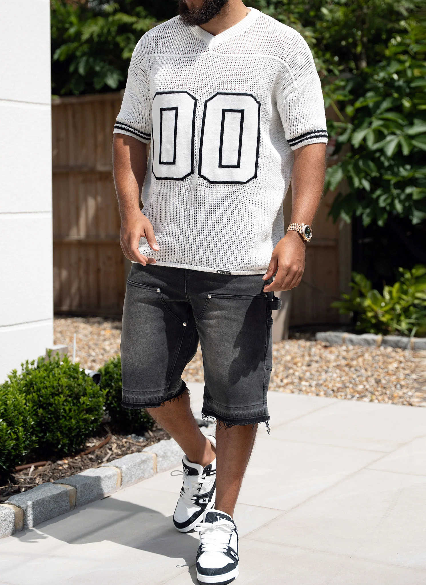 Knitted Members Jersey - Ivory - Image 8