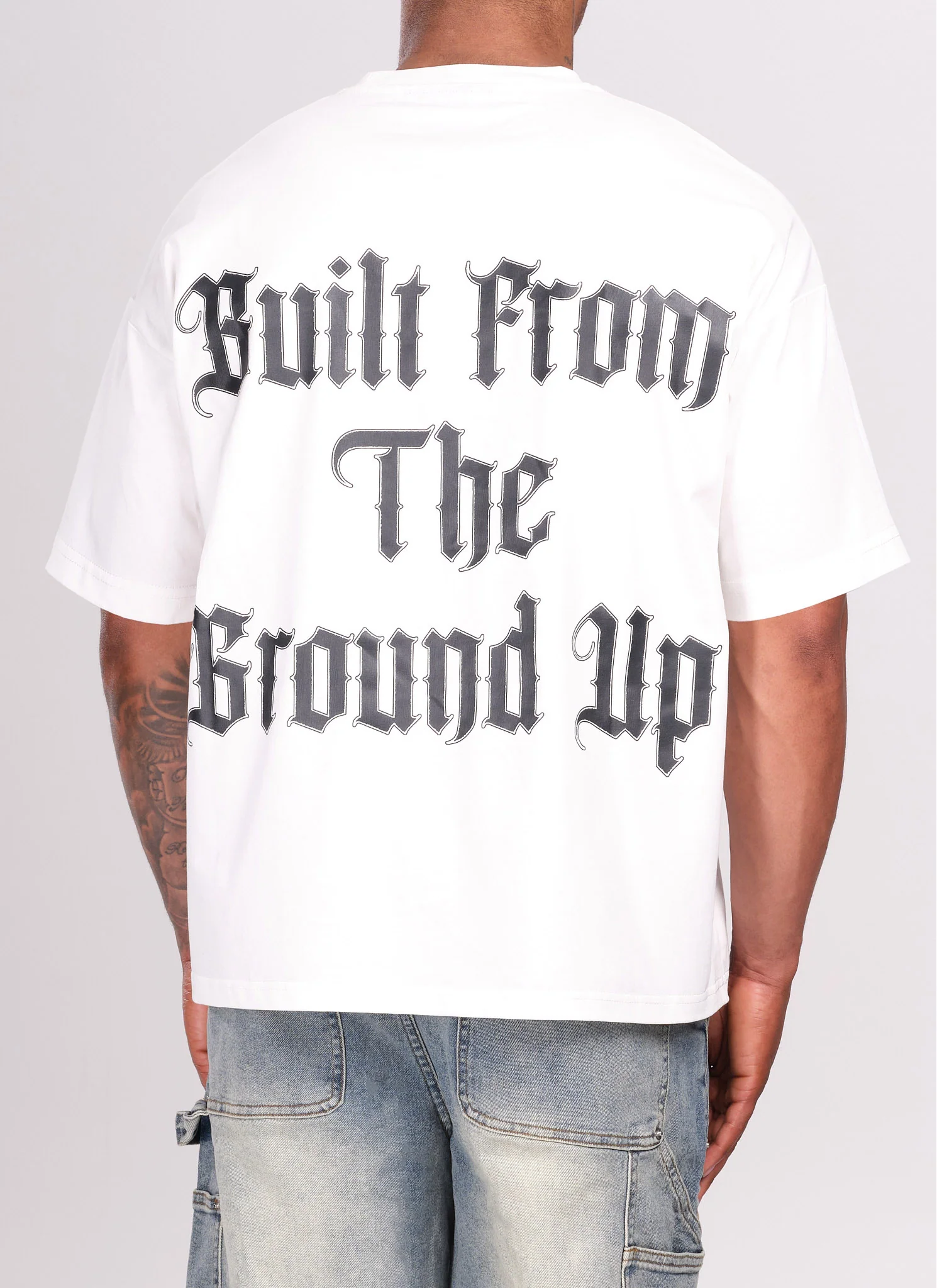 Members Arc T-Shirt - White - Image 2