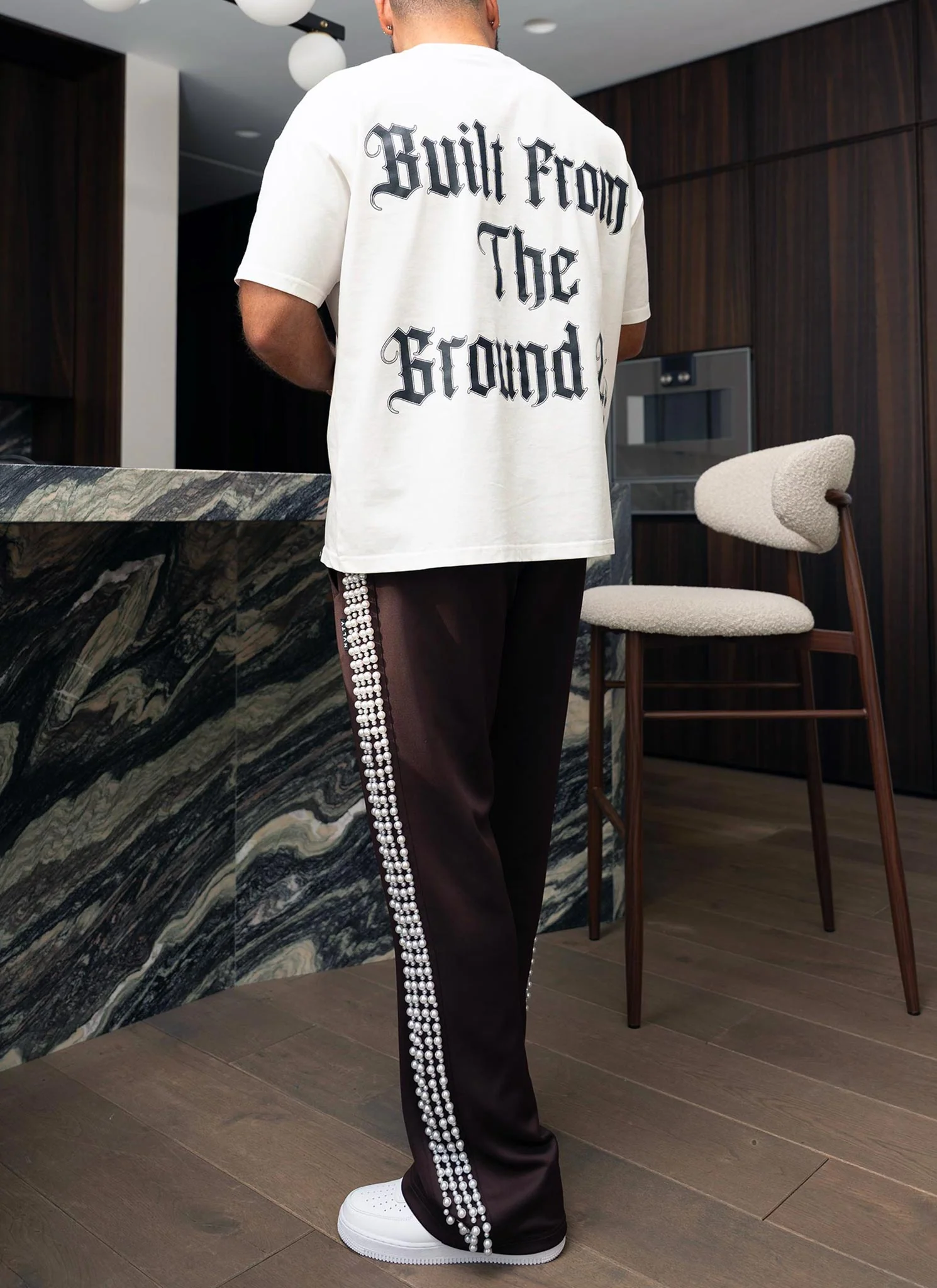 Members Arc T-Shirt - White - Image 9