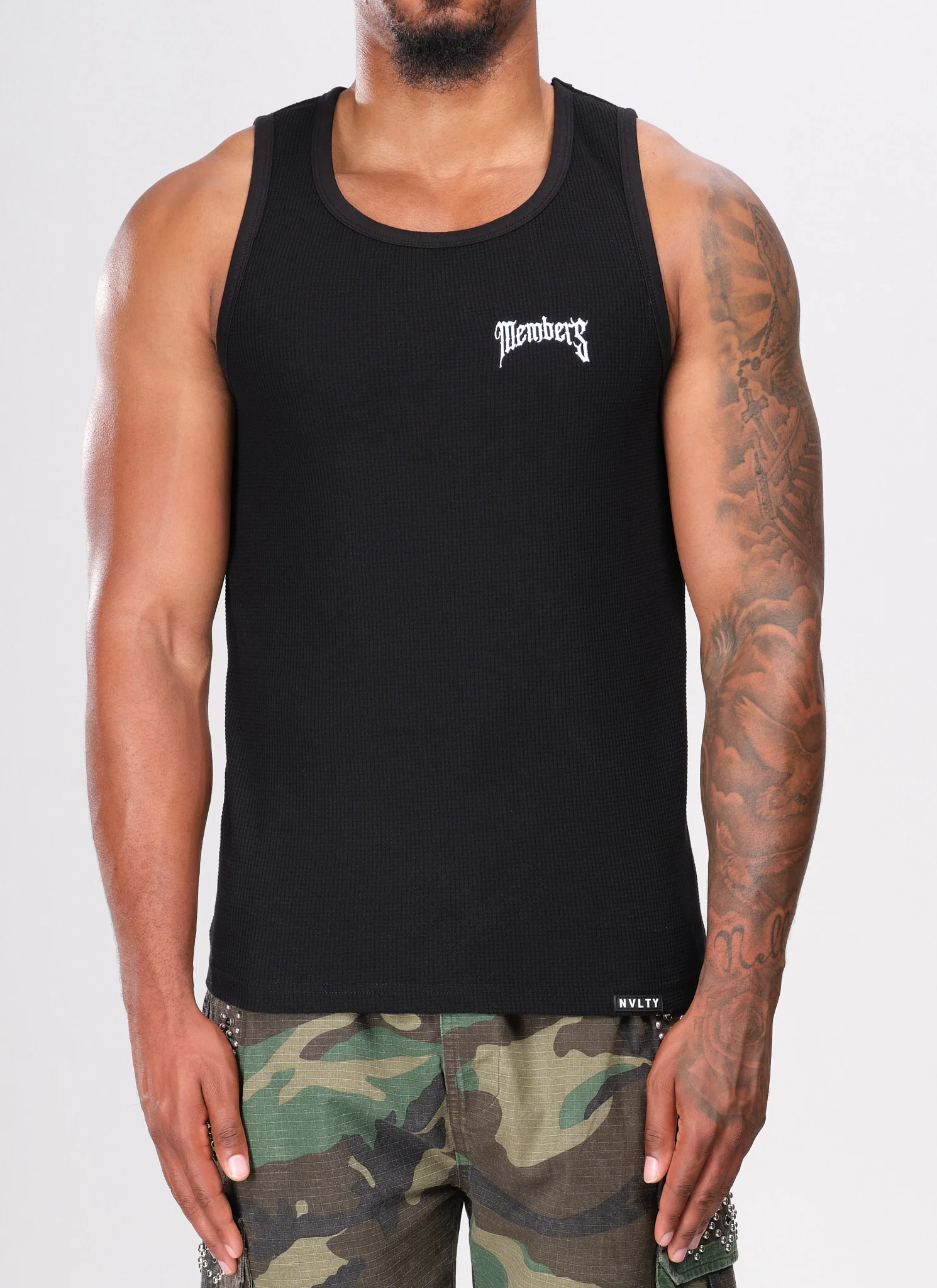 Members Arc Vest - Black