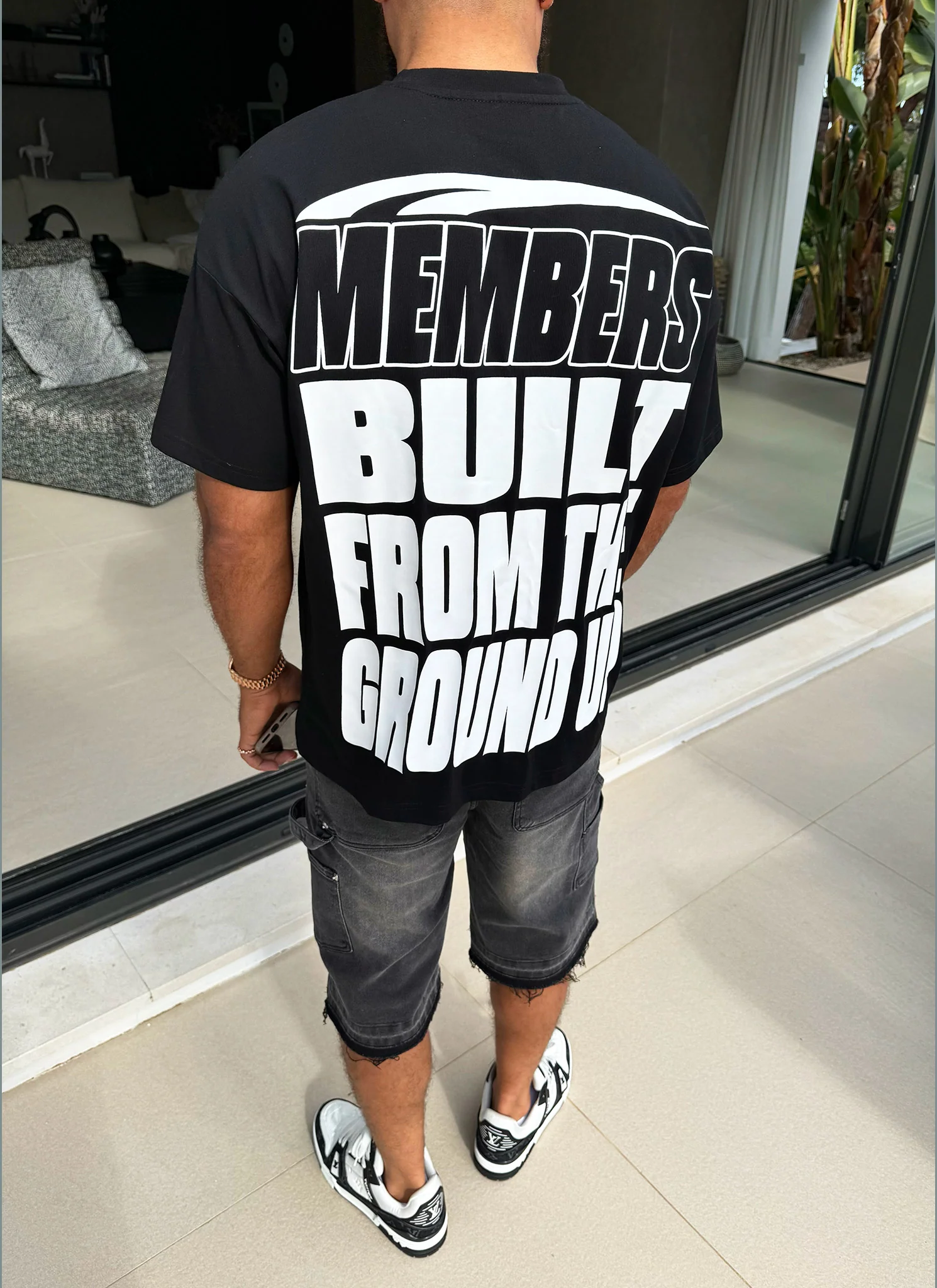Members Eagle T-Shirt - Black - Image 12
