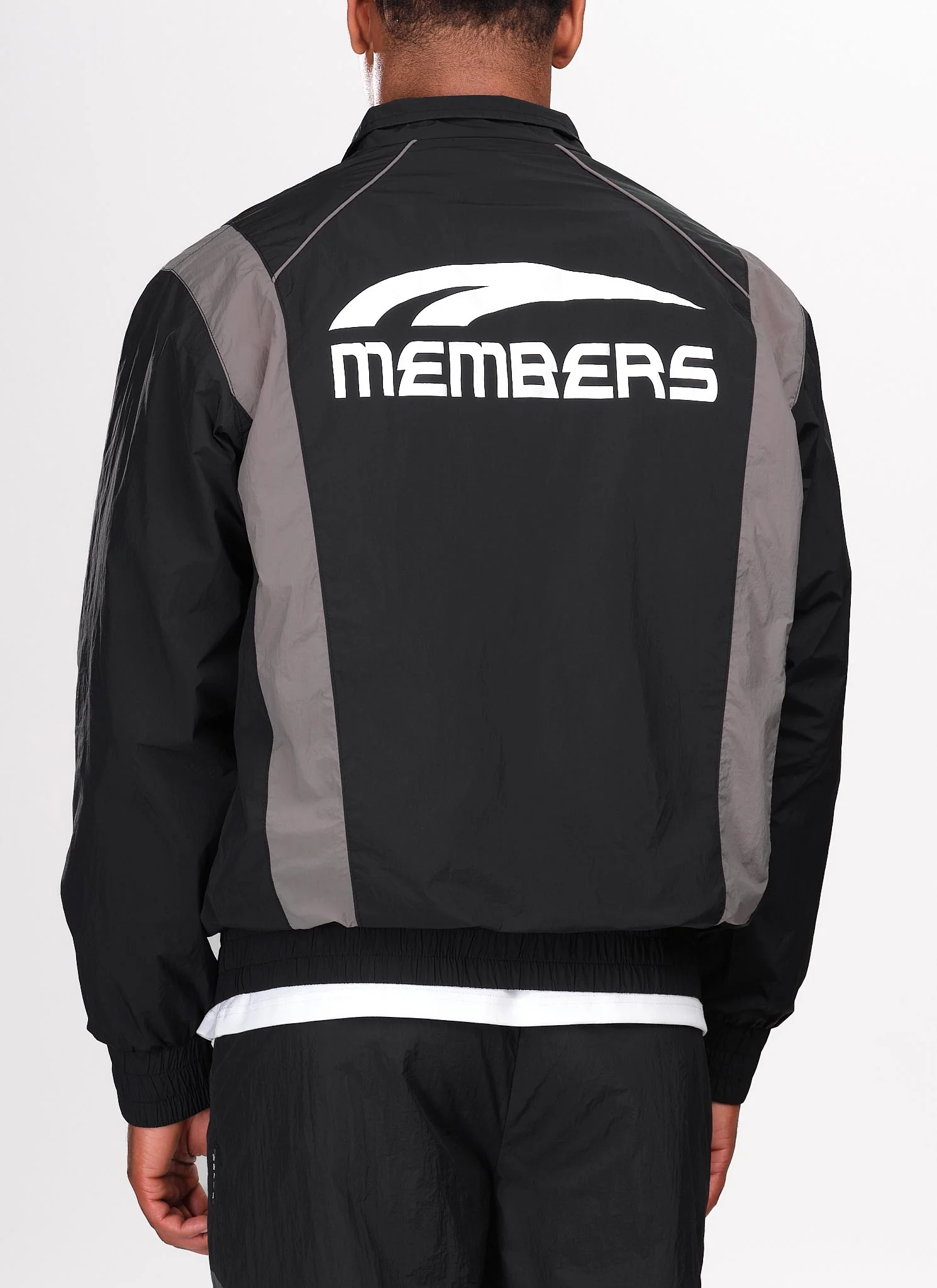 Members Track Jacket - Black - Image 2
