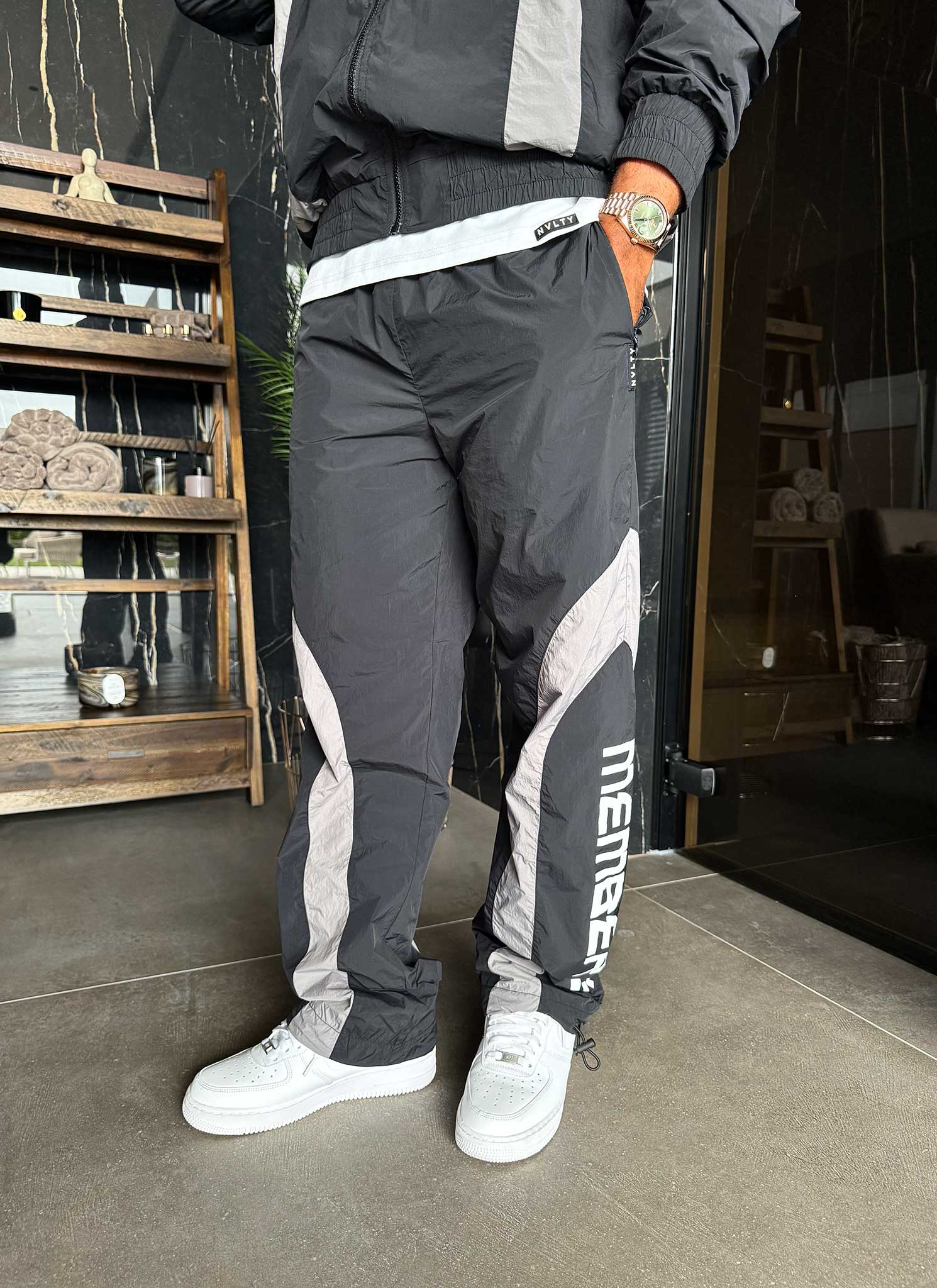 Members Track Pants - Black - Image 9