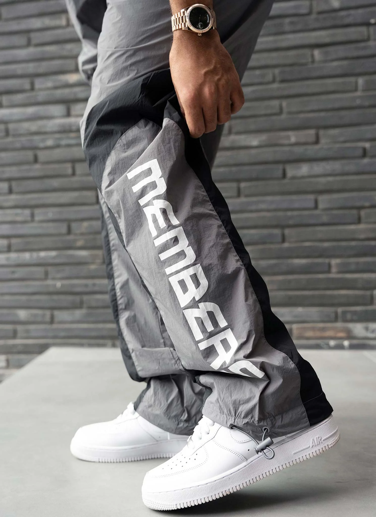 Members Track Pants - Grey - Image 11