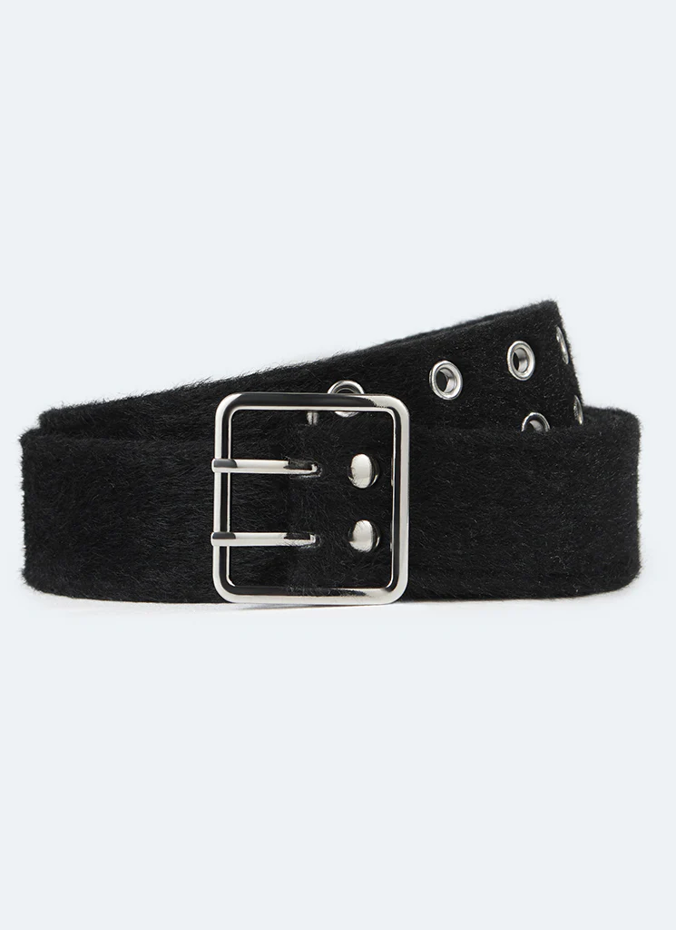 Mohair Belt - Black - Image 2