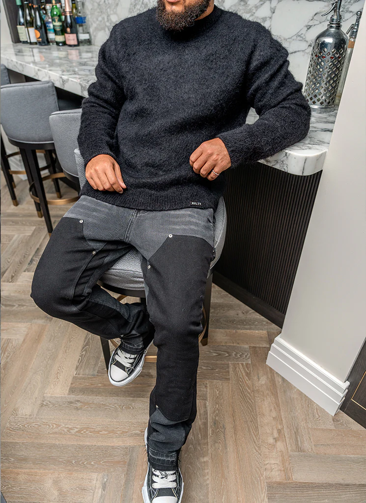 Mohair Sweater - Black - Image 8