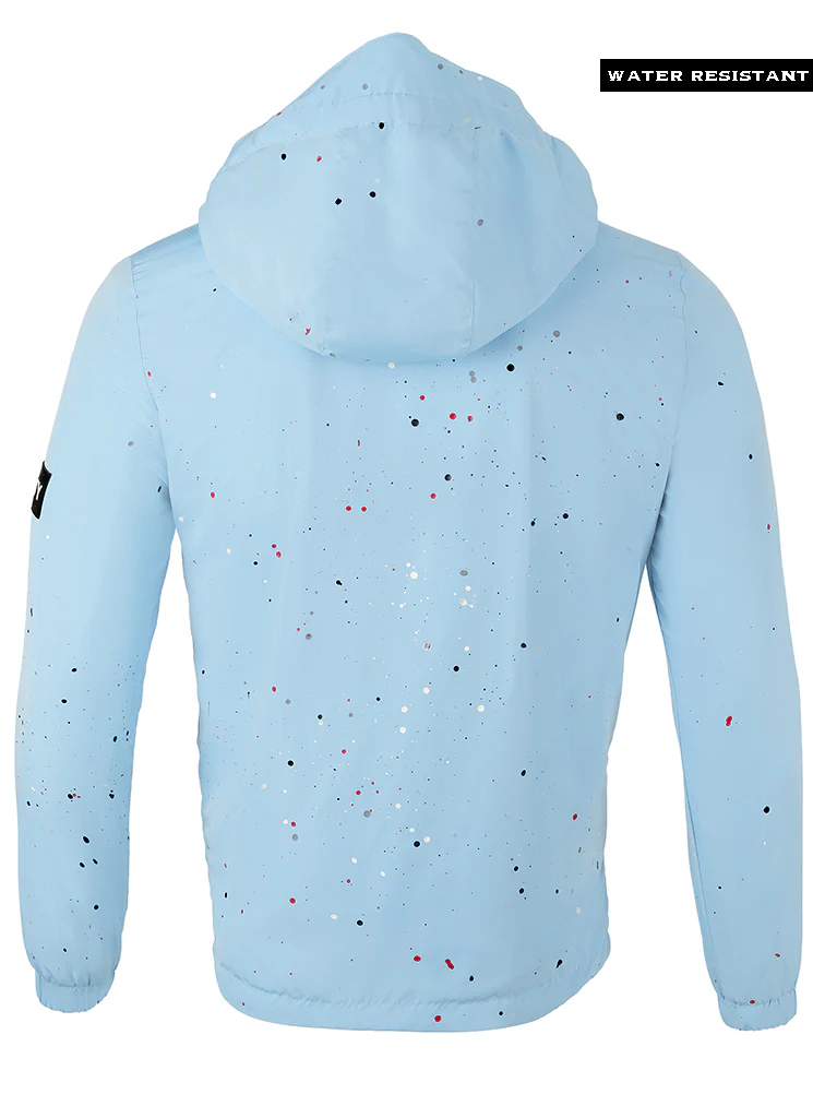 Paint Windbreaker - Baby Blue - Image 10