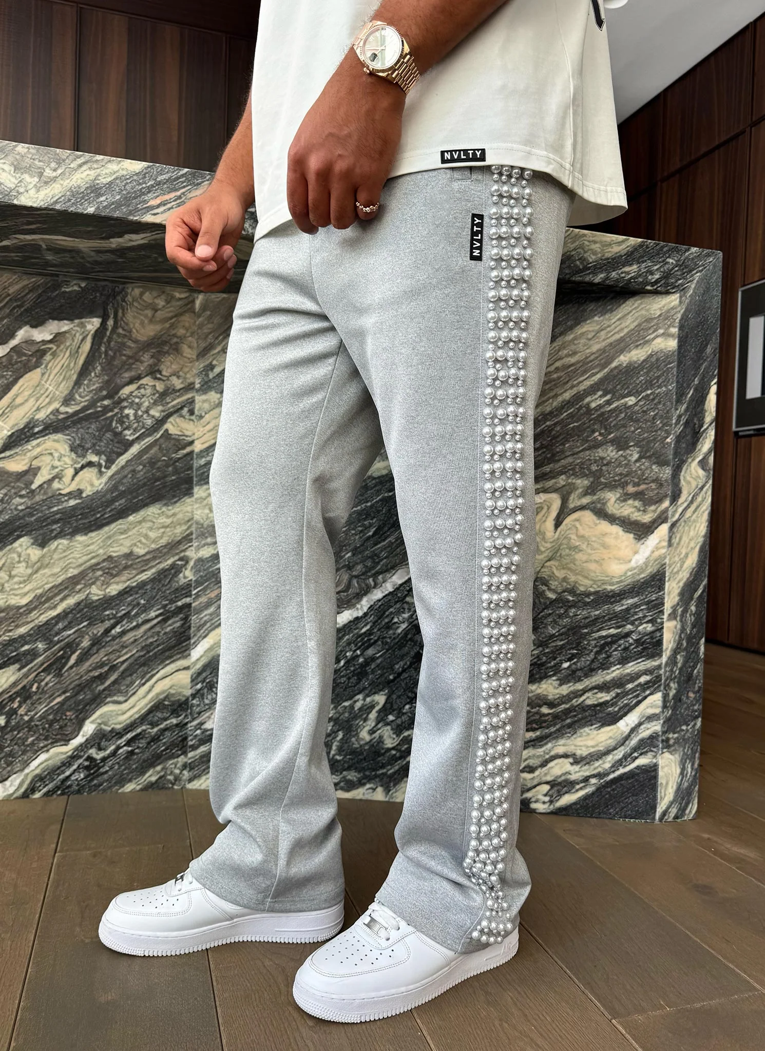 Pearl Joggers - Grey - Image 2