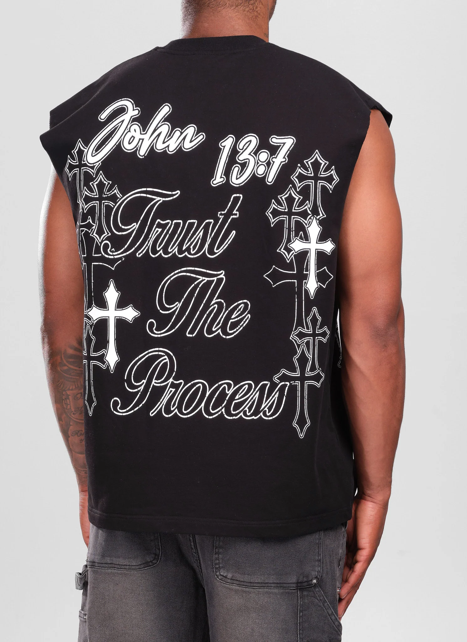 Road To Glory Sleeveless T-Shirt - Black - Image 2