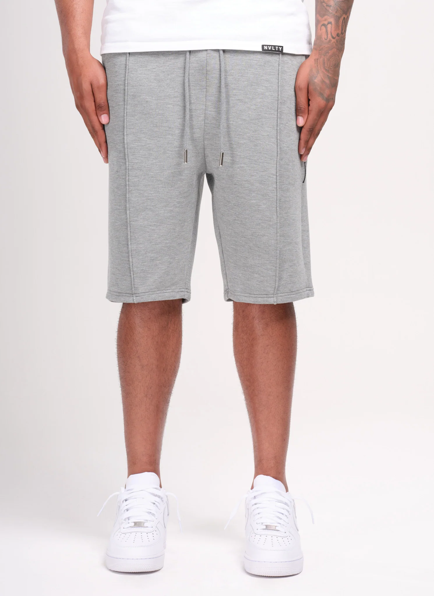 Scuba Structured Shorts - Grey