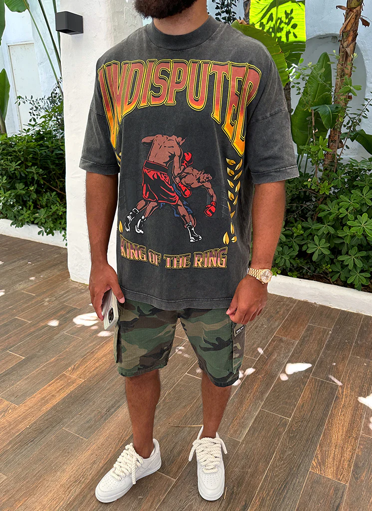 Undisputed T-Shirt - Washed Black - Image 10
