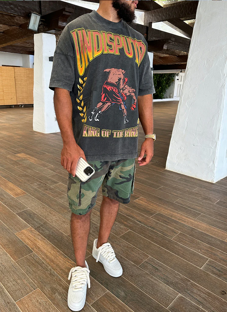 Undisputed T-Shirt - Washed Black - Image 11