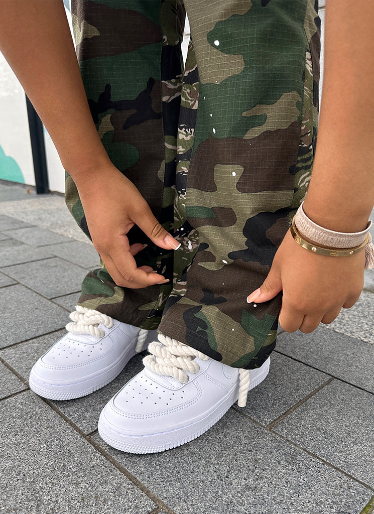 Vintage Flare Cargos - Camo Paint - Image 7