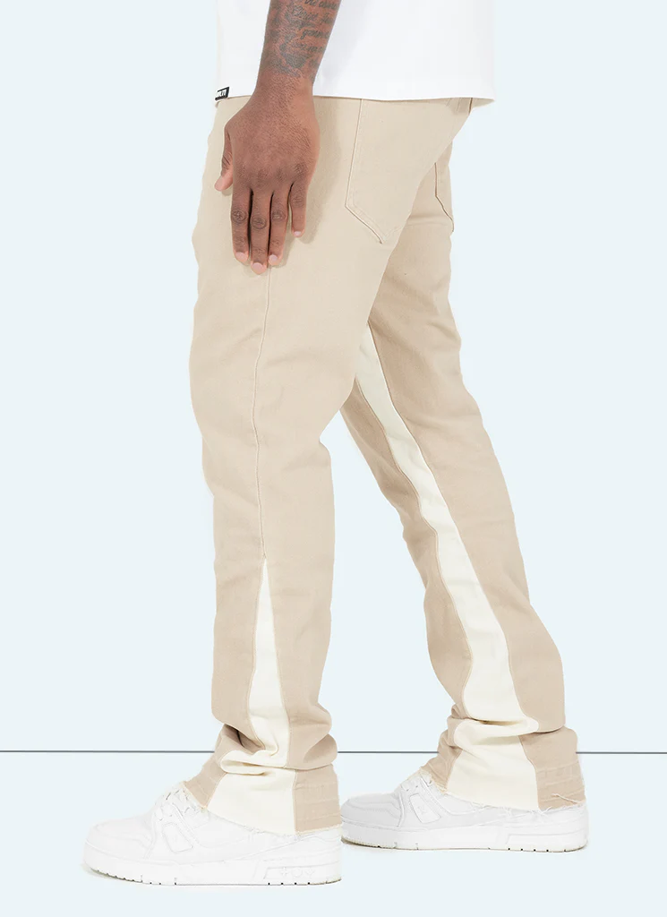 Vintage Flare Jeans - Stone - Image 5