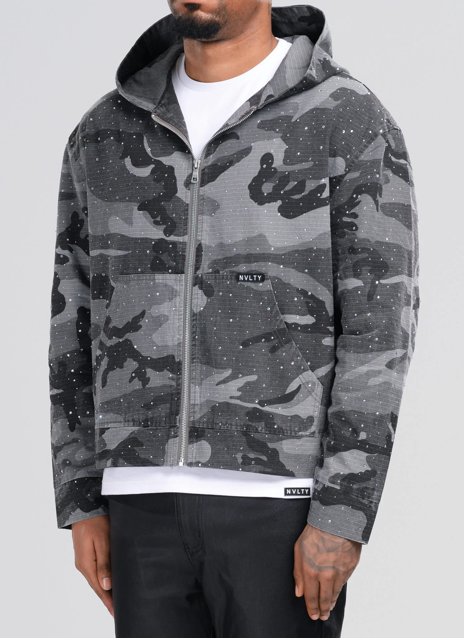 Vintage Flooded VVS Jacket - Black Camo - Image 3