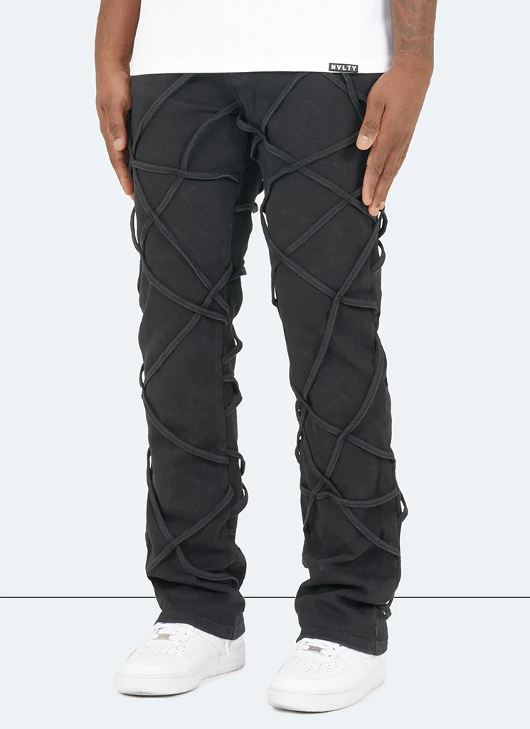 Vintage Rope Jeans - Black - Image 2
