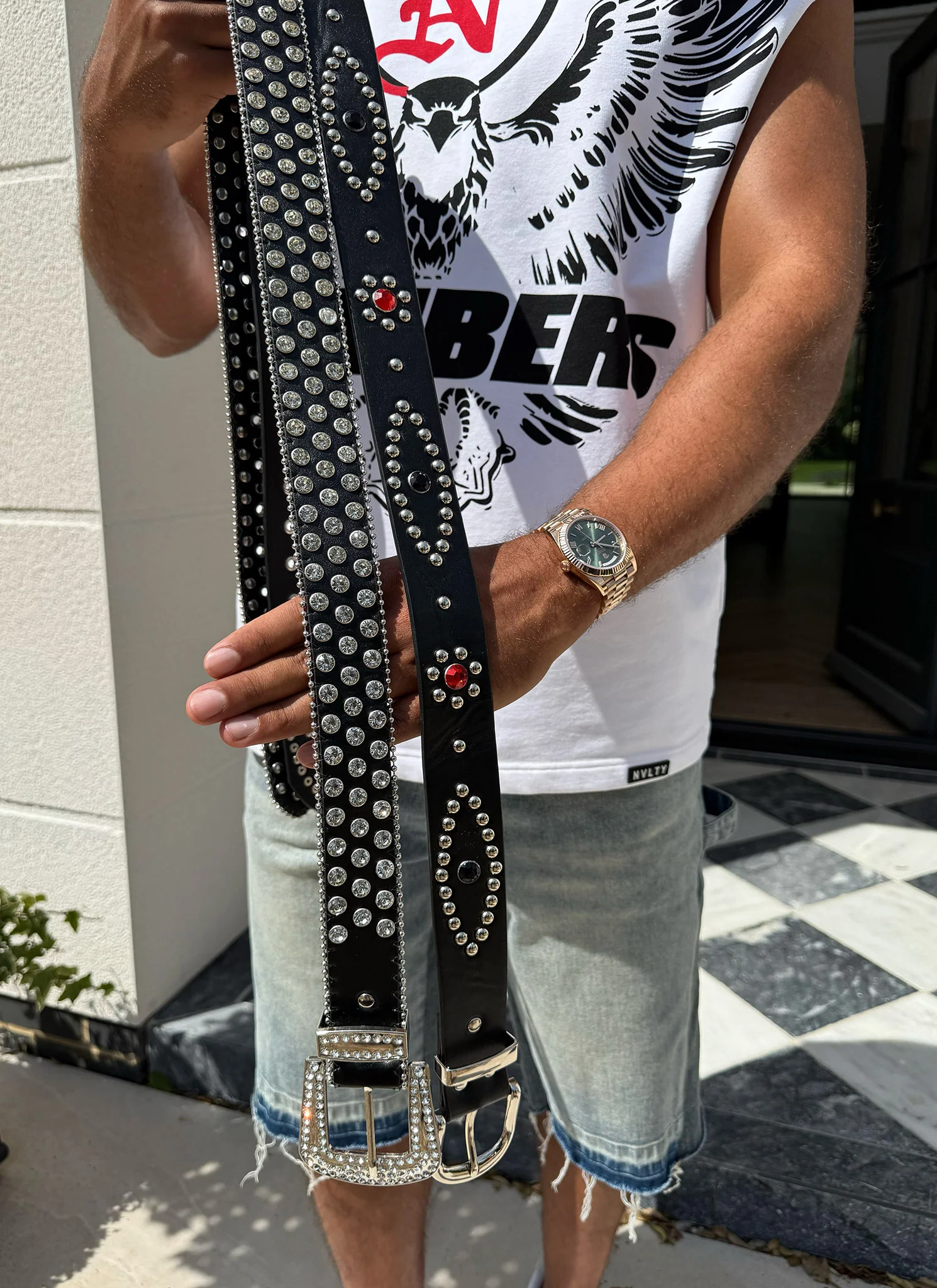 Vintage VVS Belt - Black - Image 6