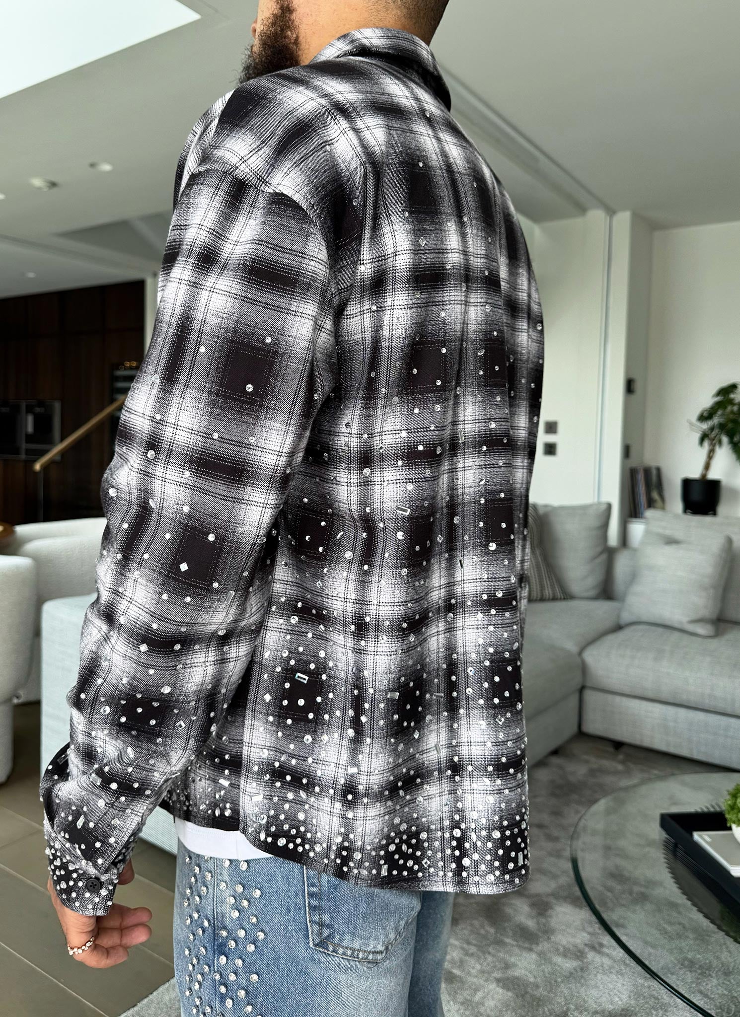 Vintage VVS Flannel - Black - Image 11