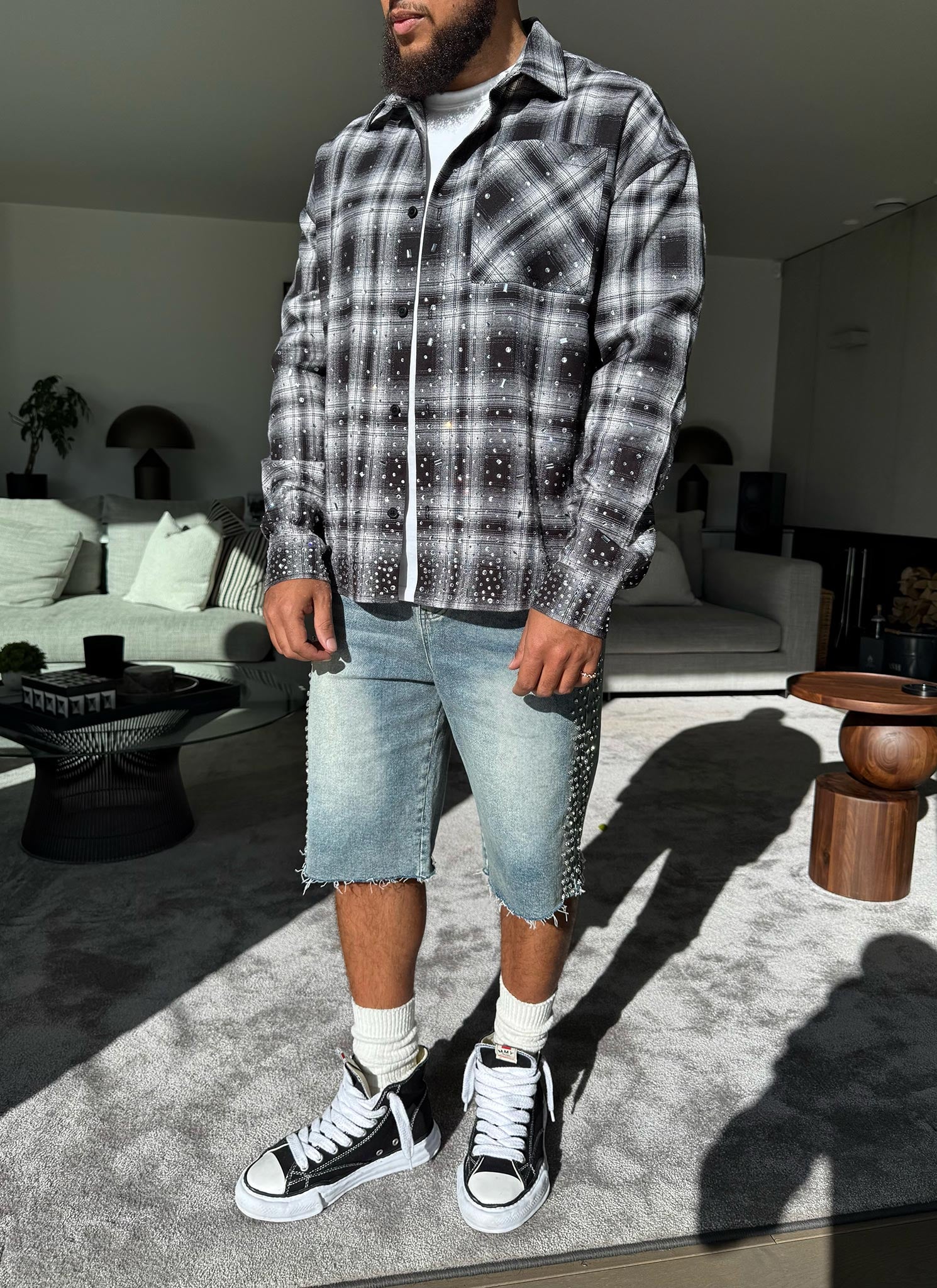 Vintage VVS Flannel - Black - Image 16