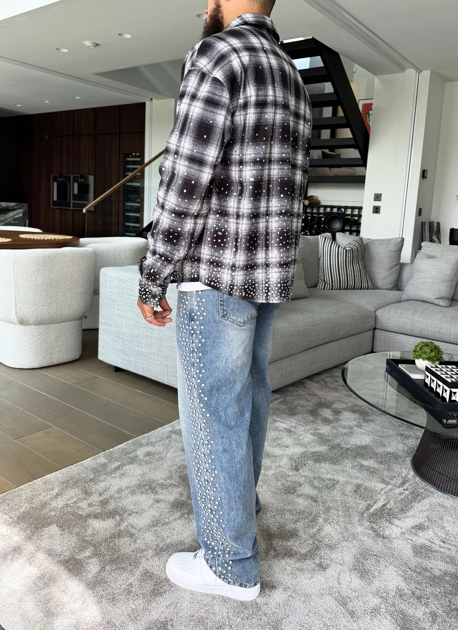 Vintage VVS Flannel - Black - Image 9