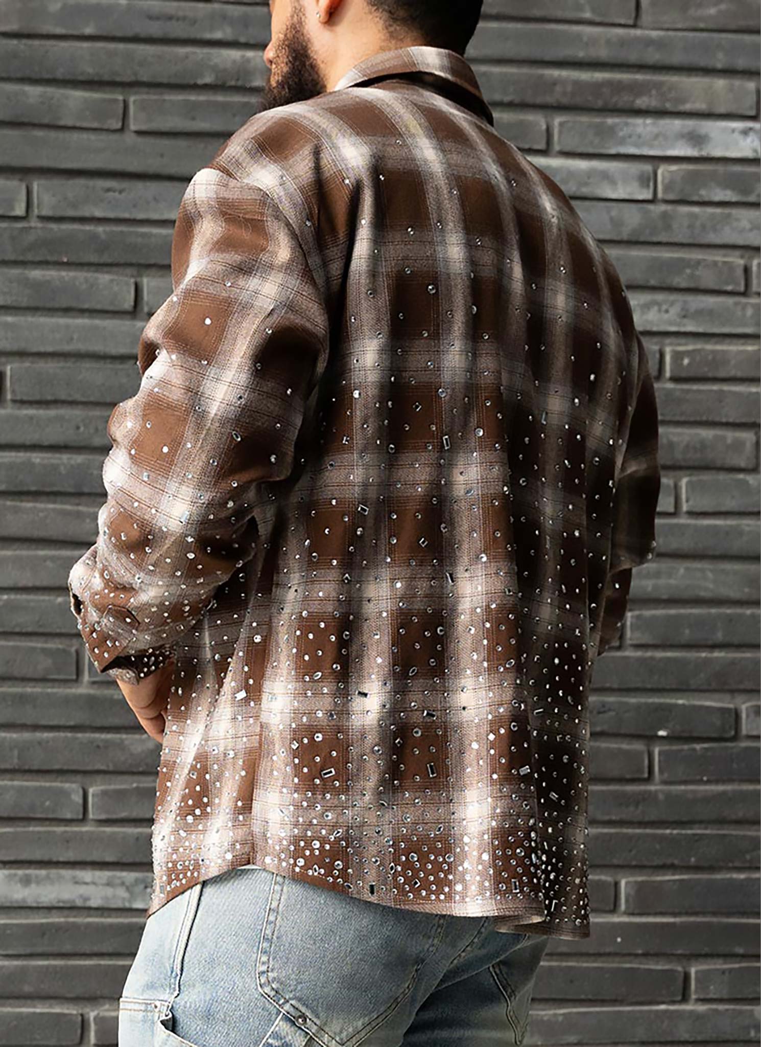 Vintage VVS Flannel - Brown - Image 4