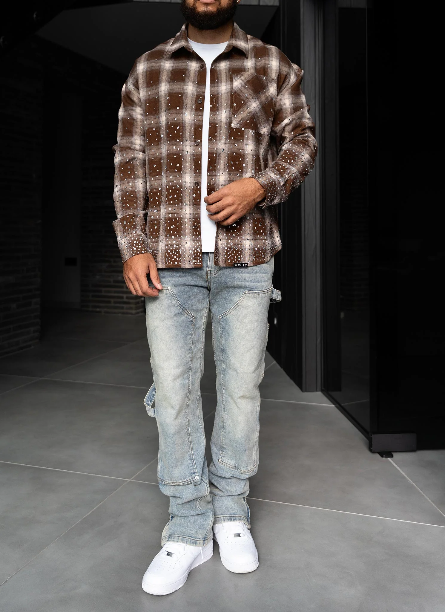 Vintage VVS Flannel - Brown - Image 6