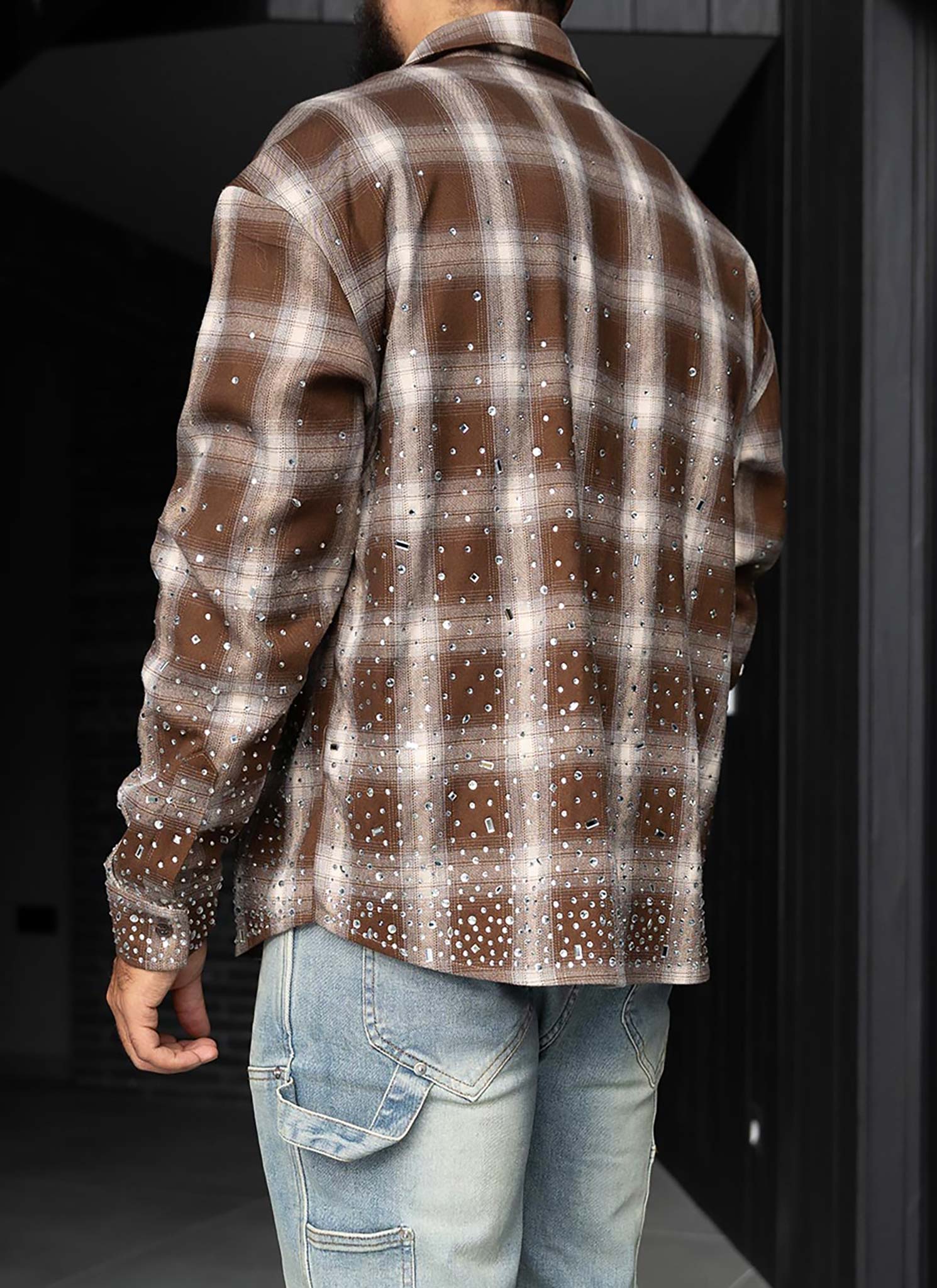 Vintage VVS Flannel - Brown - Image 8