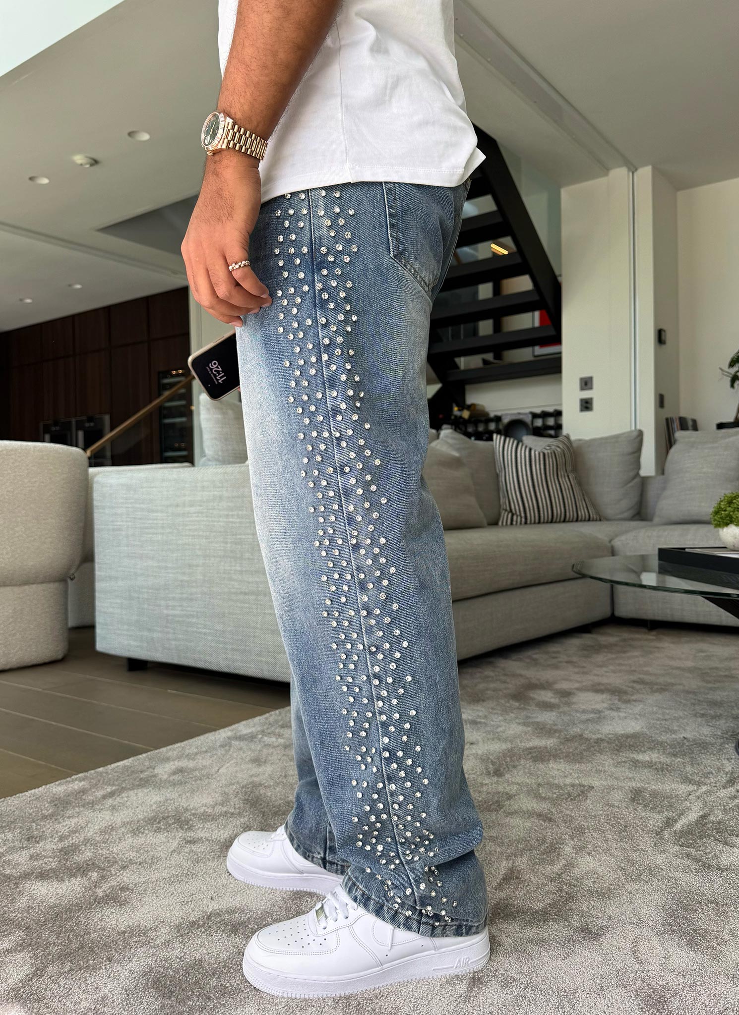 Vintage VVS Jeans - Blue - Image 14