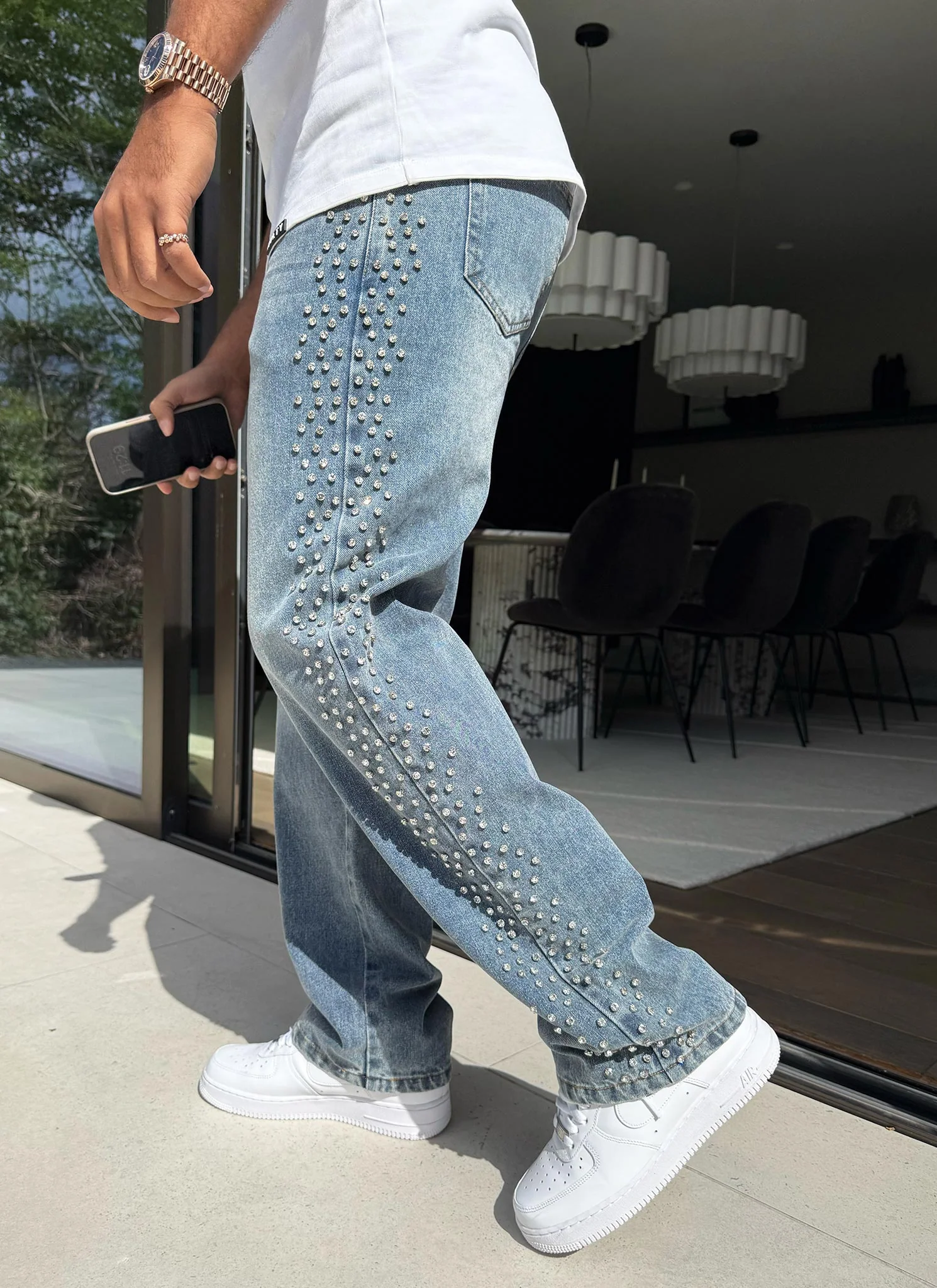 Vintage VVS Jeans - Blue - Image 8