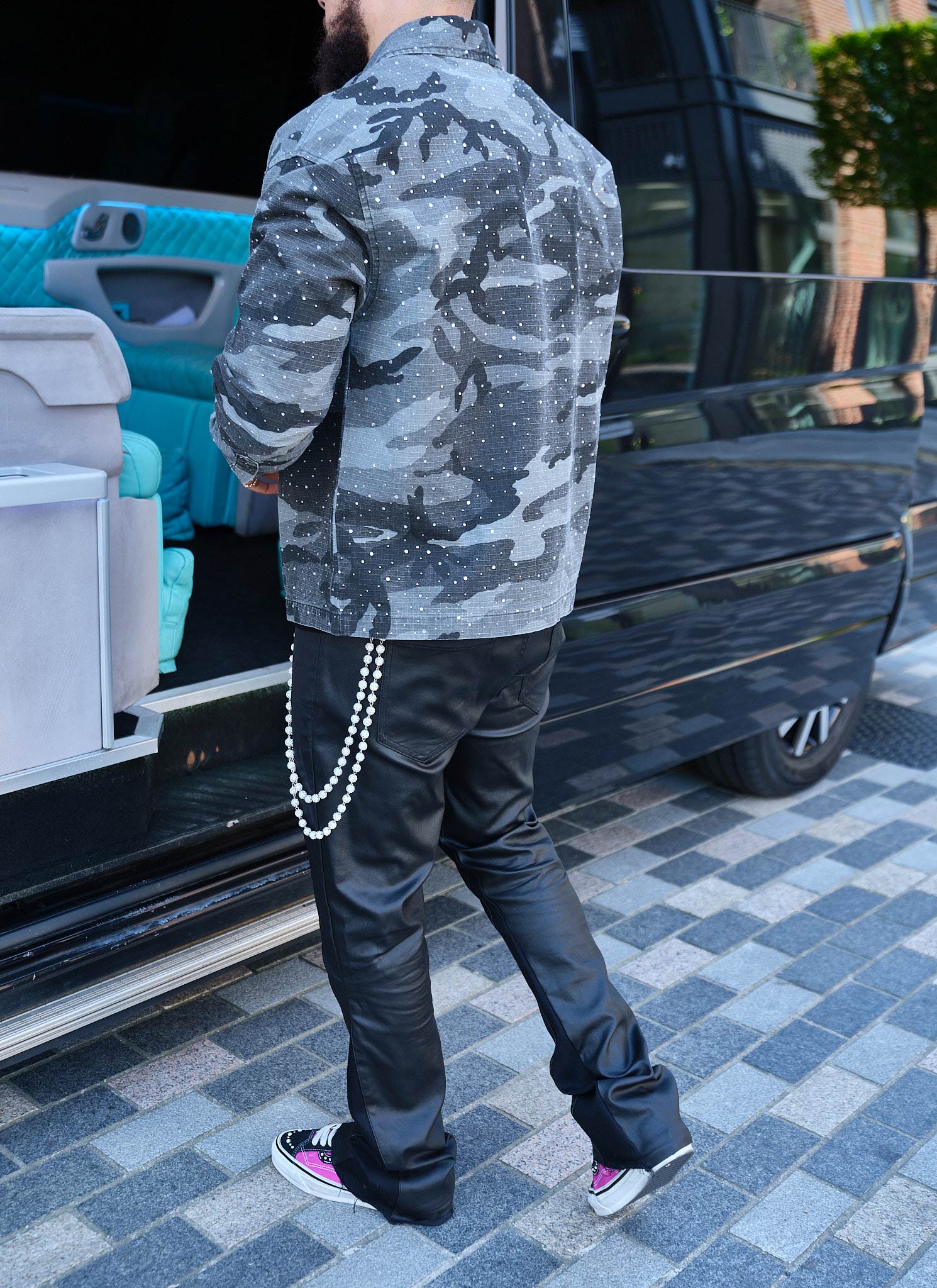 Vintage VVS Shirt - Black Camo - Image 7