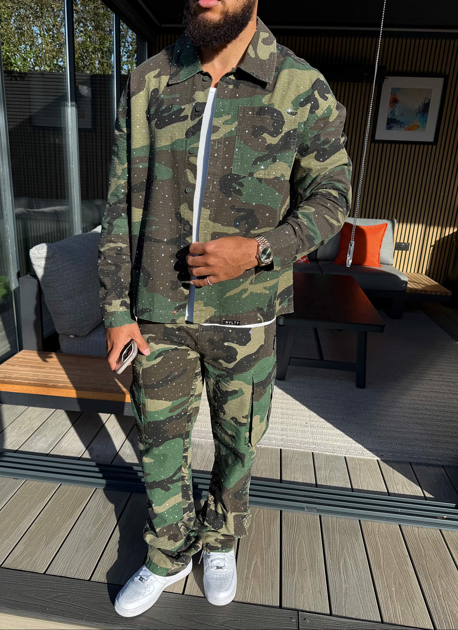 Vintage VVS Shirt - Camo - Image 10