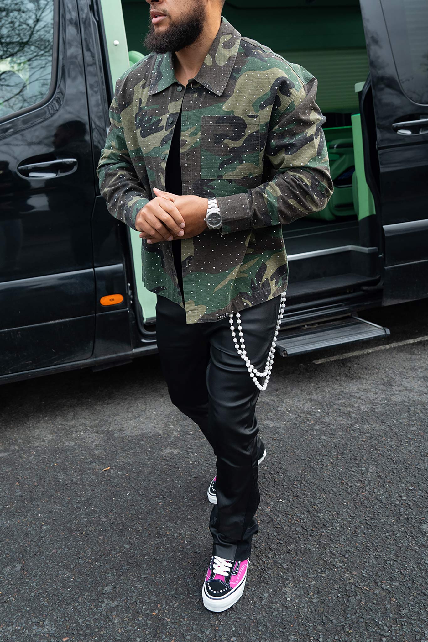 Vintage VVS Shirt - Camo - Image 9