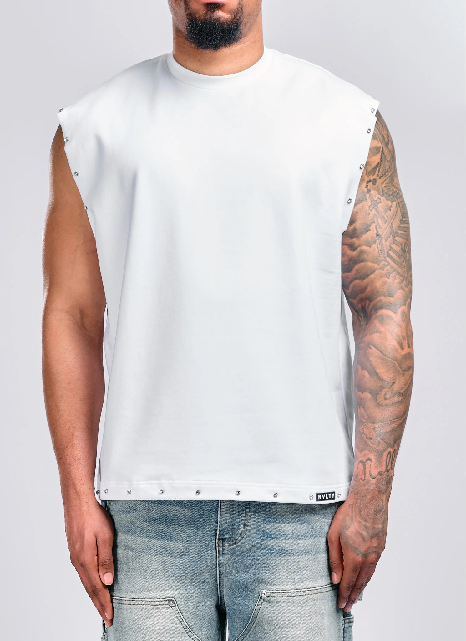 VVS Sleeveless T-Shirt - White